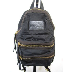 Marc By Marc Jacobs Standard Supply Workwear Med Sz Black Nylon Backpack Purse